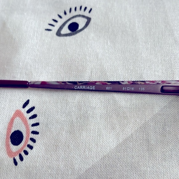 Marchon NYC carriage 601. 51 16 135. Women’s eyeglass frame, new metal glasses. - Picture 6 of 8